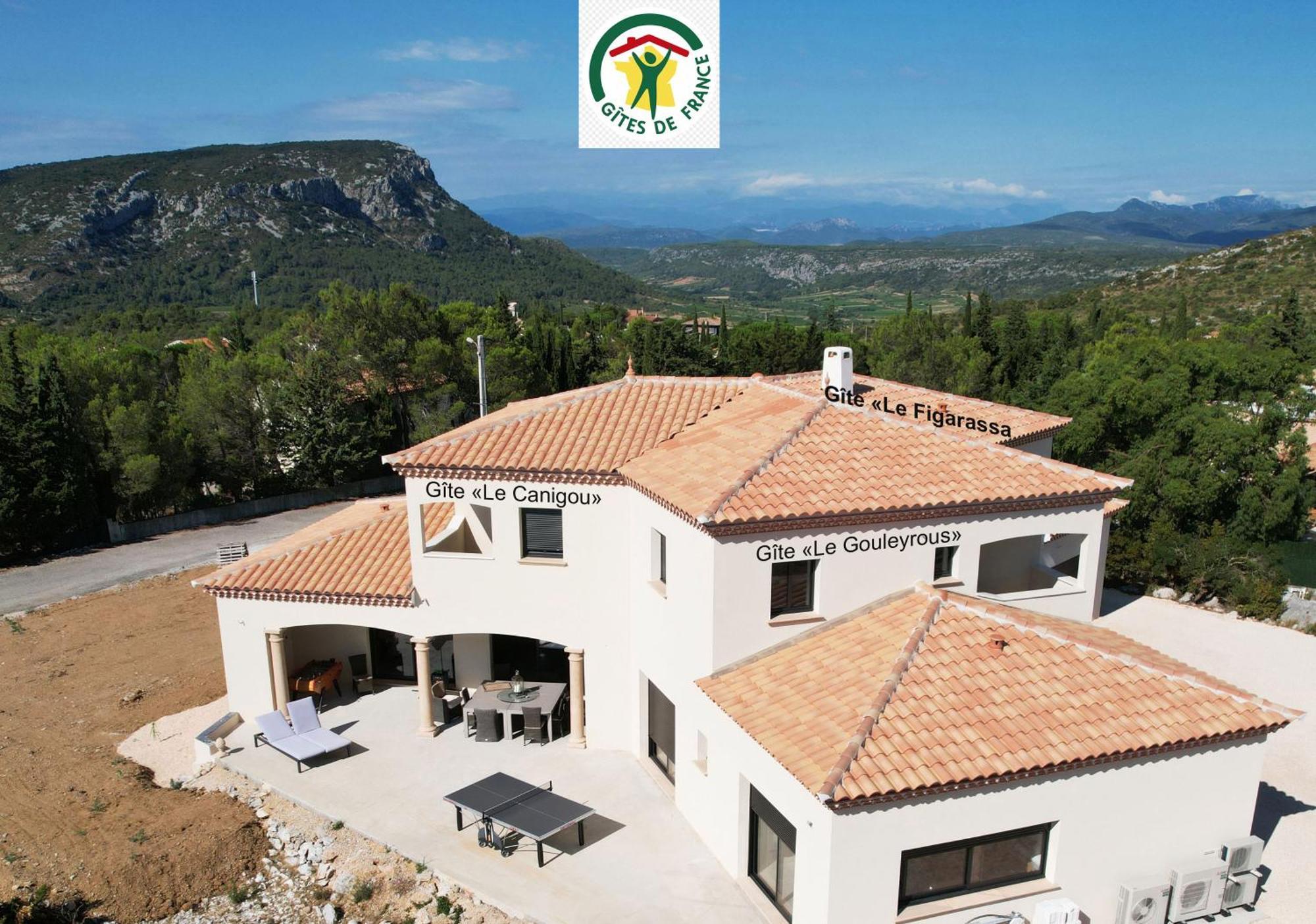 Trois Appartements Au Sein Du Mas Jams - Le Gouleyrous, Le Canigou Et Le Figarassa Vingrau ภายนอก รูปภาพ